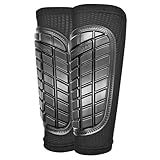 Bodyprox Soccer Shin Guards Sleeves for Men, Women and Youth (Large)
