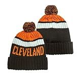 Ofxxu Football Team City Beanie 2024 Fashion Knit Sideline Pom-Pom Hat Soft Headwear Color Cuffed Knit Warm Hat Winter Hat Sport Fans Gift