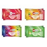 SaltStick Energy Gummies with Electrolytes, Variety Pack, Easy to Chew Electrolyte Gummy, Energy Chews that Taste Great. 10 Packs, 80 Gummies