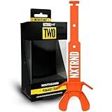 Nxtrnd Two Football Mouth Guard, Football Mouthpiece with Strap, Fits Adult & Youth (Orange)
