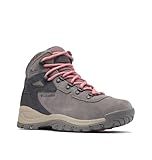 Columbia Womens Newton Ridge Plus Waterproof Amped, Stratus/Canyon Rose, 8