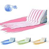 BeachBack Inflatable Beach Lounger - Beach Chair with Adjustable Back Support - Portable and Lightweight Air Sofa Chair for Lawn or Anywhere Outdoors