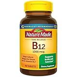 Nature Made Vitamin B12 1000 mcg, Dietary Supplement For Energy Metabolism Support, 160 Time Release Tablets, 160 Day Supply