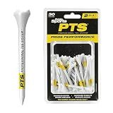 PrideSports PTS Plastic Golf Tees | 30 Count, 2-3/4 Inch | #1 Plastic Tee on Tour | Best for Drivers & Woods