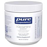 Pure Encapsulations L-Glutamine Powder, 8 Ounces