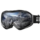 OutdoorMaster OTG Ski Goggles, Snowboard Goggles for Men, Women & Youth