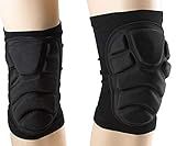 TTIO Knee Pads- Breathable Soft Lightweight Knee Padded for Skiing Skating Snowboarding Unisex
