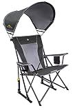 GCI Outdoor Sunshade Rocker Outdoor Rocking Chair with Canopy