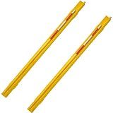 Volleyball Antenna Set with Fiberglass Poles and Sleeves for Indoor and Beach Volleyball net