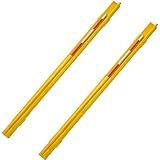 Volleyball Antenna Set with Fiberglass Poles and Sleeves for Indoor and Beach Volleyball net