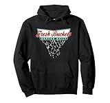 Basketball Player Fresh Buckets Served Daily bball Pullover Hoodie