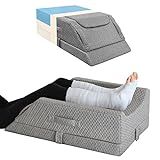 KingPavonini Adjustable Leg Elevation Pillows for Swelling After Surgery