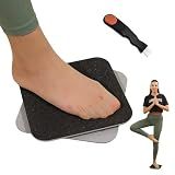 Ceaz Figure Skating Spinner - Off Ice Training Aid to Practice Spinning for Ice Skaters, Ballet, Gymnastics and Dance - Includes Skate Sharpening Tool