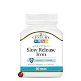 21st Century Slow Release Iron Tablets, 60 Count