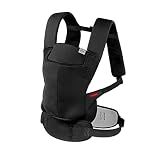 Chicco SnugSupport 4-in-1 Infant Carrier, Front and Back Carry Positions, Infant Backpack, Baby Carrier Newborn to Toddler, for Infants 7.5-33 lbs., Black/Black