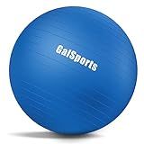 GalSports Yoga Exercise Ball for Working Out, Anti-Burst and Slip Resistant Stability Swiss Ball for Physical Therapy, Balance Chair, Home Gym Fitness