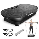Merach V33 Pro Vibration Plate Exercise Machine with Touchscreen, 99 Speeds