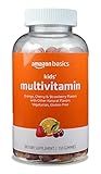 Amazon Basics Kids' Multivitamin, 190 Gummies, Orange, Cherry & Strawberry (Previously Solimo)
