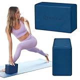 Gaiam Yoga Block - Supportive Latex-Free Eva Foam - Soft Non-Slip Surface with Beveled Edges for Yoga, Pilates, Meditation - Yoga Accessories for Stability, Balance, Deepen Stretches