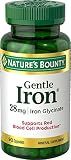 Nature's Bounty Gentle Iron 28 mg Capsules, 90 Count