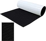 Hzshark EVA Foam Decking Universal DIY Surfboard Traction Pad Non-Slip Grip Mat Self-Adhesive 47.2"x11.8" Trimmable Sheet for Fishing, Kayak, Yacht, RV, Jet Ski, Jon Boat