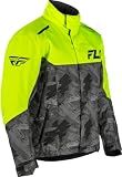 Fly Racing SNX Pro Men's Waterproof Windproof Snowmobile Jacket with Removable Liner – Cold Weather Riding Gear