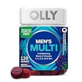 OLLY Men's Multivitamin Gummy, Supports Overall Wellness,* - 130 Count