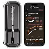 CHEF iQ Sense | Smart Wireless Meat Thermometer | Ultra-Thin Probe | WiFi Unlimited Range | 1000°F Heat Safe | 5 Sensors | BBQ, Grill, Oven, Smoker, Air Fryer | Gen3