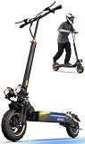 Off Road Electric Scooter, 1200W Motor, 31 MPH, 25-Mile Range, 11" All-Terrain Tires, E-Scooter for Adults with Double Suspension & Side Lights UL Certified