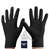 CRS Cross Competition Figure Skating Gloves. Fitted Glove for Ice Skate, Dance, Roller Skaters and Cheerleading. Available in Both Youth and Adult Sizes (Black, Ladies Small/Medium)