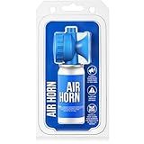Saillong 1 Pack 1.4oz Marine Boat Air Horn, Loud Air Horns for Safety, Mini Small Blow Fog Bear Horn, Meet Coast Guard, Emergency Use for Marine Boating Sporting Events Outdoor Alarm