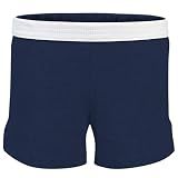 Soffe Girls' Authentic Cheer Shorts, 2.75" Inseam, Dark Navy, Medium (1-Pack)