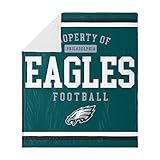 FOCO Philadelphia Eagles NFL Team Property Of Sherpa Fleece Blanket