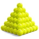 Franklin Sports X-40 USAPA Approved Pickleballs - 50 Pack - Optic