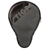 STIGA Ping Pong Paddle Cover – Padded Table Tennis Racket Case with Heavy-Duty Vinyl Construction, Zipper Closure, Reinforced Edge Protection for Travel and Storage