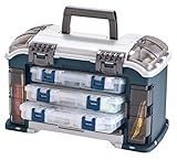 Plano Angled Tackle System with Three 3560 Stowaway Boxes, Fishing Tackle Storage, Premium Tackle Storage