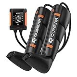 QUINEAR Professional Leg Recovery System, Cordless Air Compression Boots with Sequential Compression, Leg and Foot Massager, Fast Recovery Therapy for Athletes, FSA-HSA Eligible (Large)