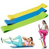 Beachbody Resistance Bands for Booty and Thigh Workouts, Unisex Strength Workout Exercise Loops for Women & Men, Light, Medium & Heavy Resistance Levels, 9 Inch, 3 Pack
