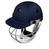 SS Cricket Legend Premium Cricket Helmet ' Size - Large. Color - Navy Blue