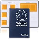 chiazllta Volleyball Coach Playbook Notebook 7 x 10 Inch Practice Planner Coaches Journal Coaching Drills and Strategy Volleyball Coaching Notebook for Coach Essentials Equipment Training Players Gift