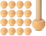 Macarrie 24 Pcs Precut Tennis Balls for Chair Legs Furniture Feet,Gray