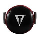 TITLE Boxing Classic Round Punch Shield 2.0, Red/Black - Punch Shield, Target, Coaching Tool, Muay Thai Pad