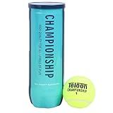 Teloon Championship Tennis Balls - Extra Duty - Regular Duty Felt Pressurized Tennis Balls (Extra 1 Can, 3 Balls)