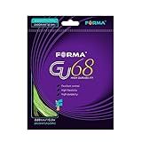 FORMA S.F. GU68 Badminton String 0.68mm 10.3m Strong Durability Good Elasticity (Green)