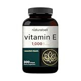 NatureBell Vitamin E 1,000 IU, 300 Softgels
