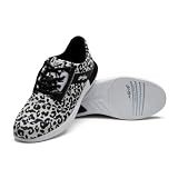 KR Strikeforce Lux Womens Athletic Bowling Shoes with a #8 Slide Pad on Both Shoes for Right or Left Handed Bowlers Leopard Size 8.5