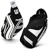Winnwell Hockey Elbow Pads - Breathable Goalie Elbow Guard & Protective Gear with Adjustable Straps for Hockey Games (Medium)