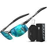 ATTCL 0.9 oz Polarized Sunglasses Men Al-Mg Metal Golf Fishing Sports UV400