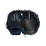 Wilson A700 PF 11.25" Infield Baseball Glove - Black/Royal, Right Hand Throw