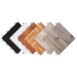 IncStores 3/8" Thick Snap Together Dance Flooring Tiles | 12”x12” Printed Vinyl Dance Floor Tiles for Practice & Performance | Oak | 52 Tile Pack